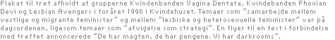 Plakat til træf afholdt af